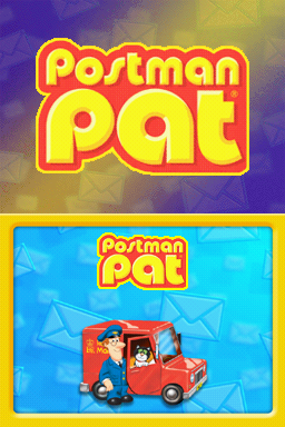 Postman Pat title screen for Nintendo DS