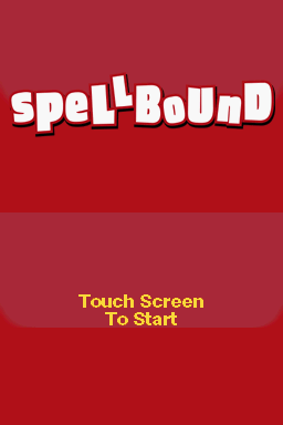 Spellbound title screen for Nintendo DS