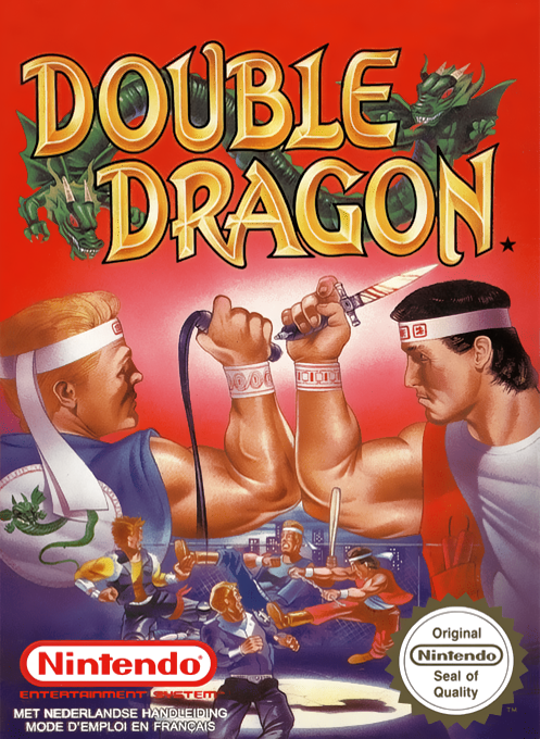 Double Dragon box art for Famicom