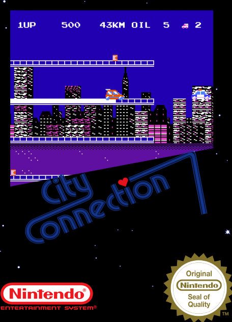 City Connection box art for Famicom