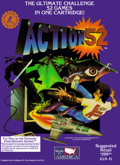 Action 52 box art for NES