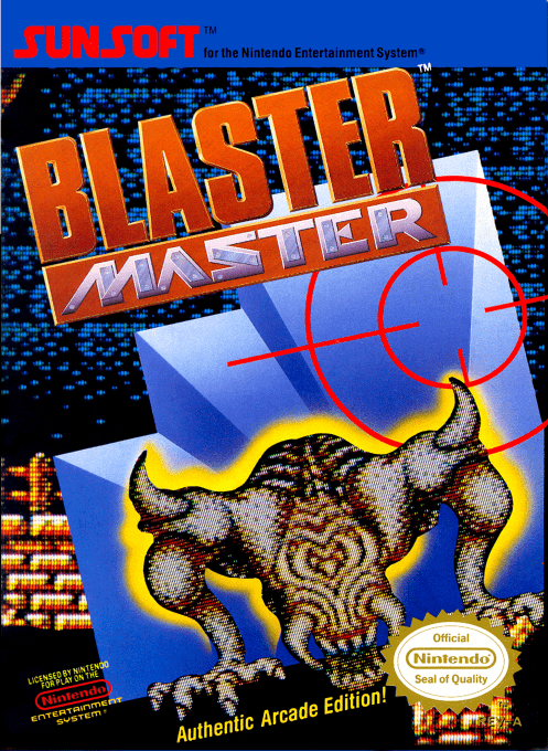 Blaster Master box art for NES