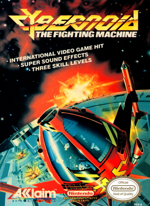 Cybernoid The Fighting Machine box art for NES
