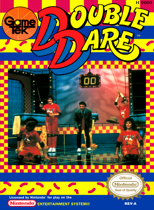 Double Dare box art for NES