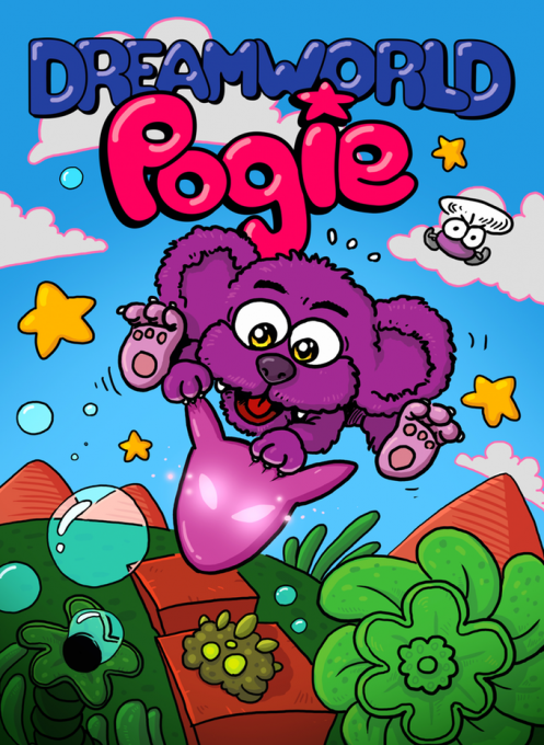 Dreamworld Pogie box art for NES