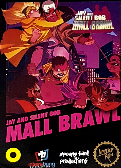 Jay and Silent Bob Mall Brawl box art for NES