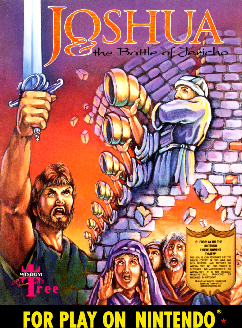 Joshua: The Battle of Jericho box art for NES