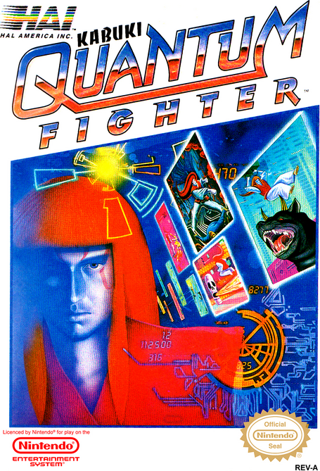Kabuki Quantum Fighter box art for NES