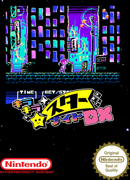 Kira Kira Star Night DX box art for NES