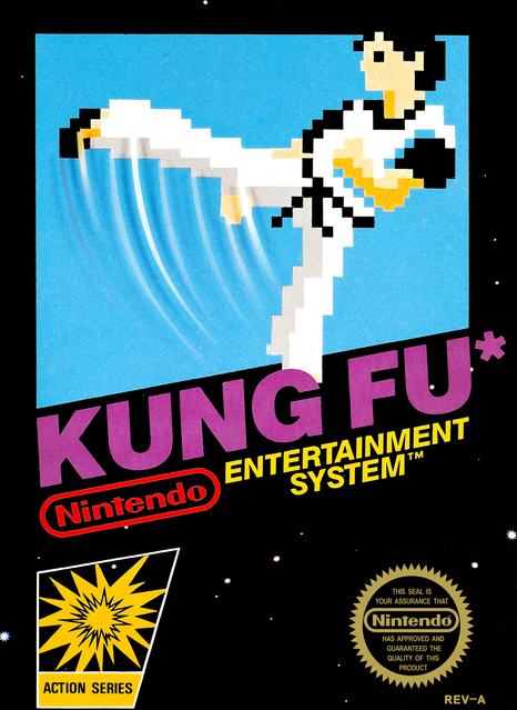 Kung Fu box art for NES