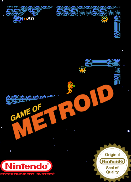 Metroid [Disk System] box art for Famicom