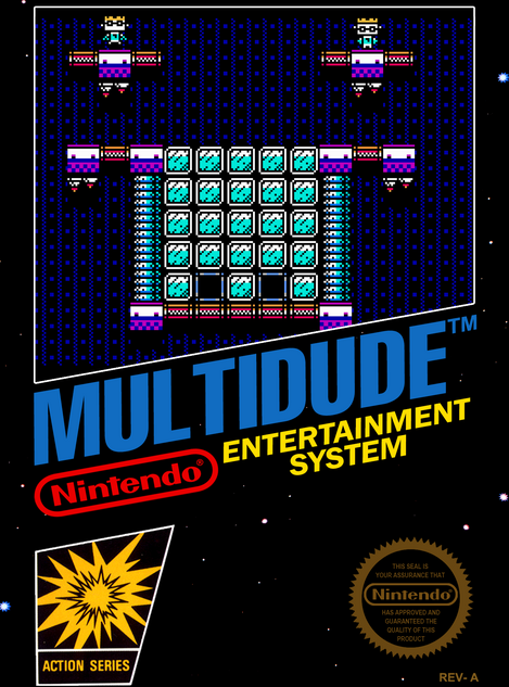 MultiDude box art for NES