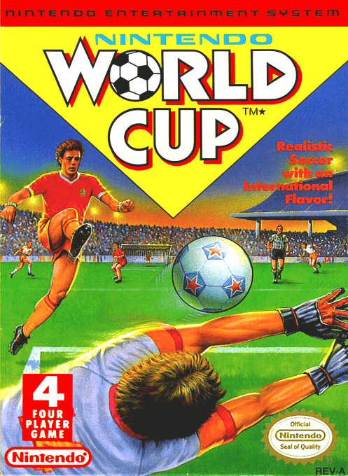 Nintendo World Cup box art for NES