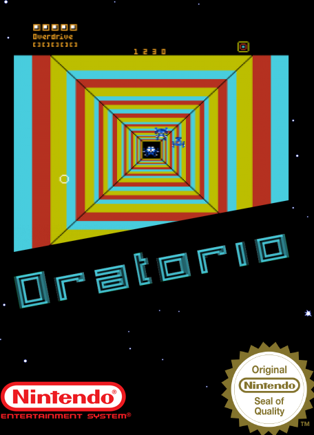 Oratorio box art for NES