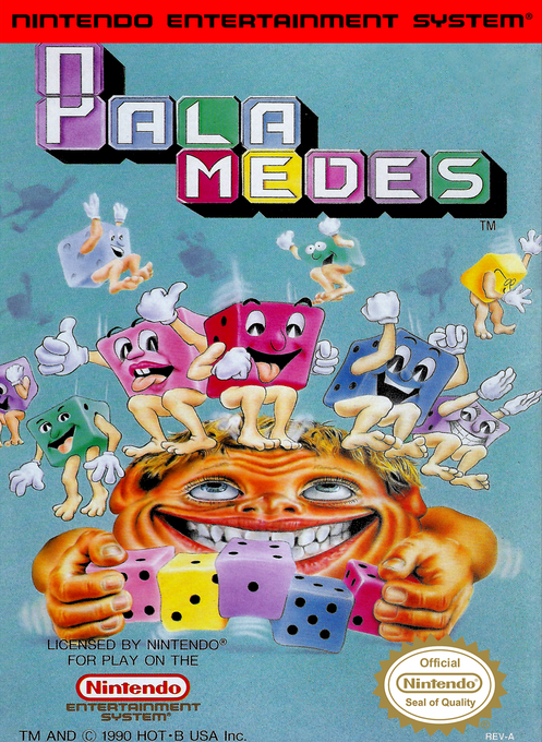 Palamedes box art for NES