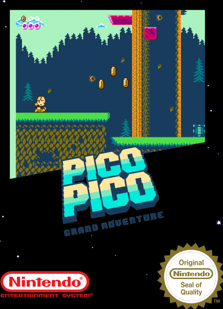 Pico Pico Grand Adventure box art for Famicom