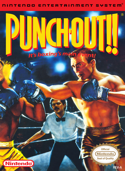 Punch-Out box art for NES