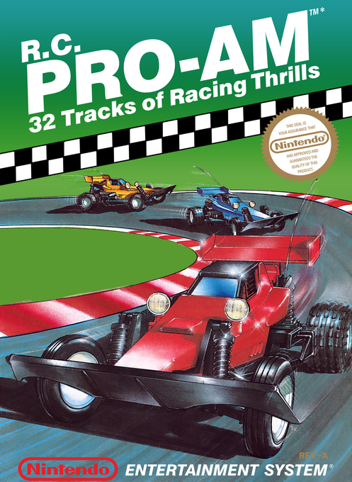 R.C. Pro-AM box art for NES