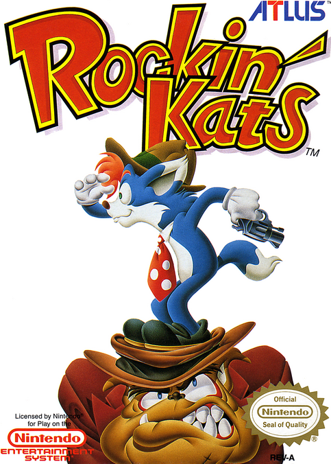 Rockin' Kats box art for NES