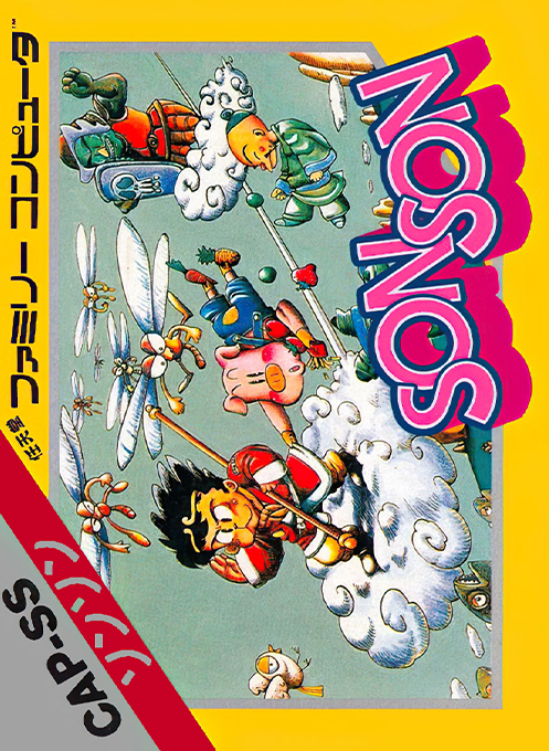 Son Son box art for Famicom