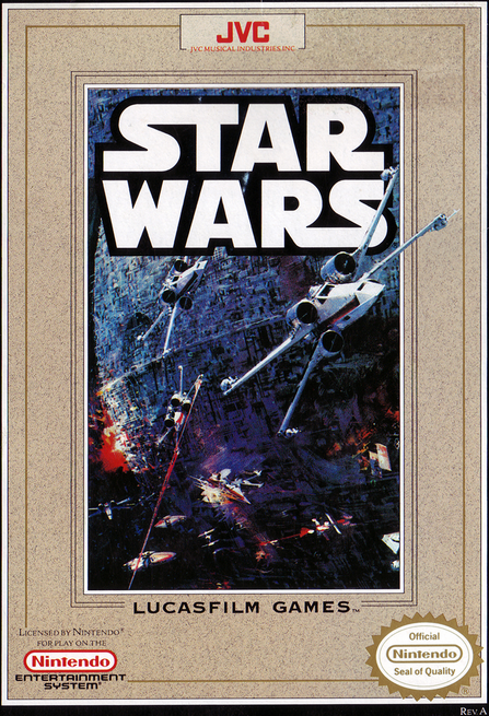 Star Wars box art for NES