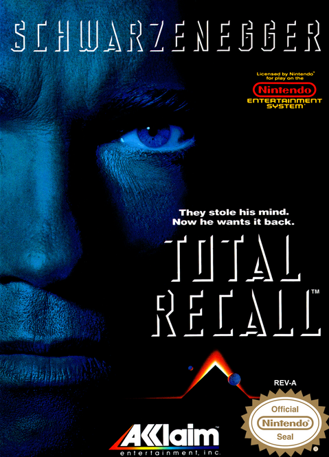 Total Recall box art for NES