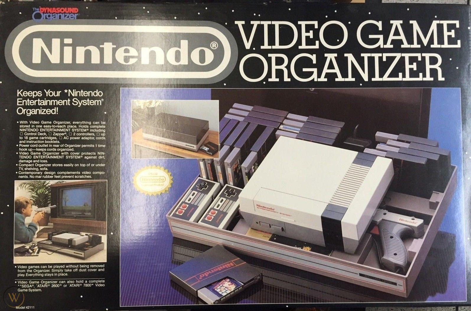 Video Game Organizer box art for NES