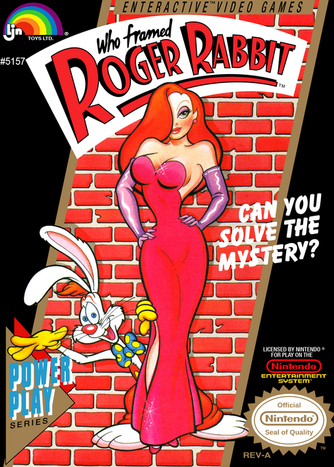 Who Framed Roger Rabbit box art for NES