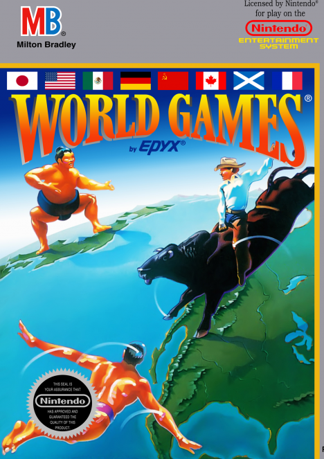 World Games box art for NES