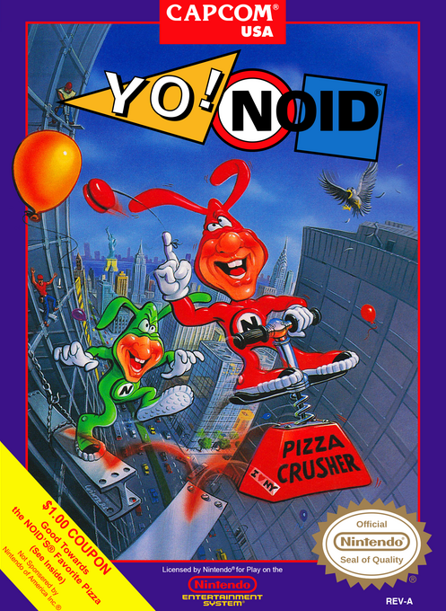 Yo Noid box art for NES