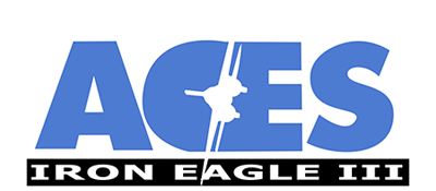 Aces: Iron Eagle III logo for Famicom
