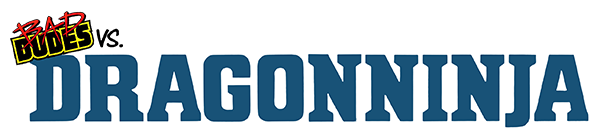 Bad Dudes vs. DragonNinja logo for NES