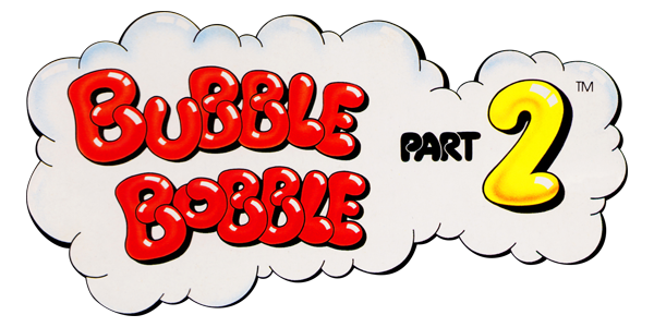 Bubble Bobble 2 logo for Famicom