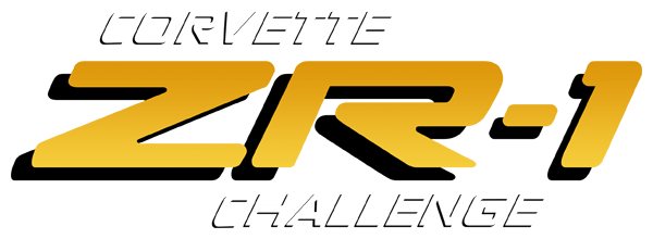 Corvette ZR-1 Challenge logo for NES
