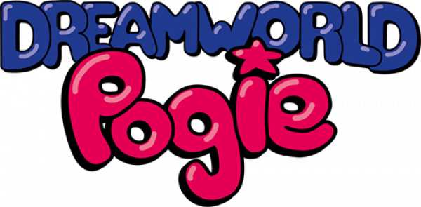 Dreamworld Pogie logo for NES