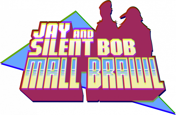Jay and Silent Bob Mall Brawl logo for NES