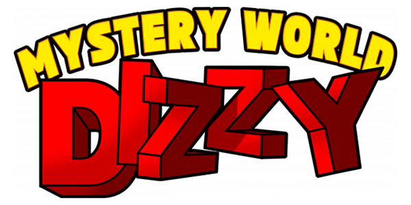 Mystery World Dizzy logo for NES