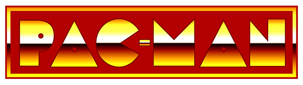 Pac-Man (Namco) logo for NES