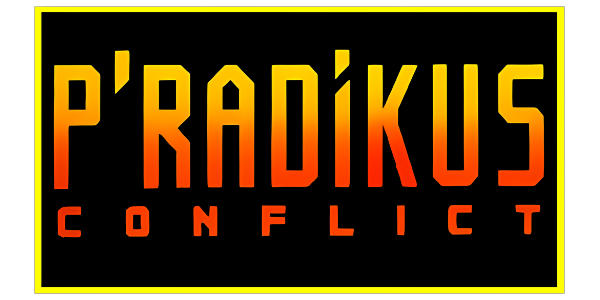 P'radikus Conflict logo for NES