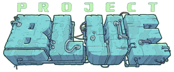 Project Blue logo for NES