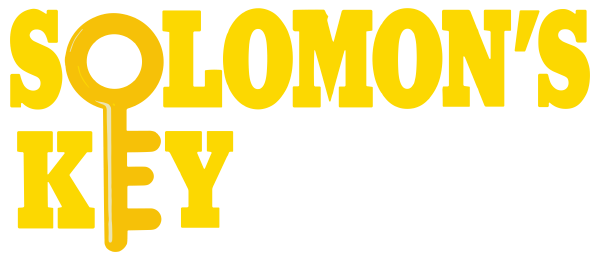 Solomon no Kagi logo for Famicom