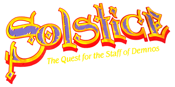 Solstice logo for NES
