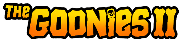 The Goonies II [5 Screw] logo for NES