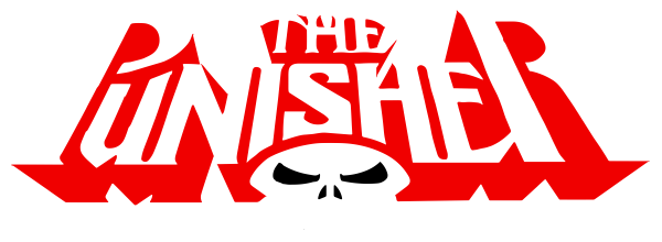 The Punisher logo for NES