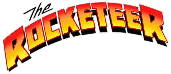 The Rocketeer logo for NES