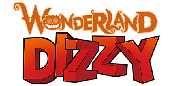 Wonderland Dizzy logo for NES