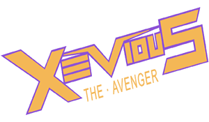 Xevious logo for NES