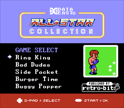 Data East All-Star Collection screenshot 2 for NES