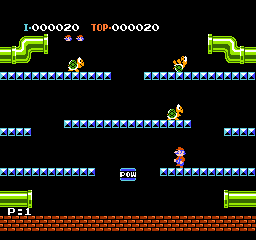 Mario Bros. [Silver Box] screenshot 3 for Famicom