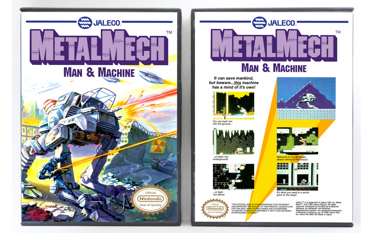 Metal Mech screenshot 2 for NES
